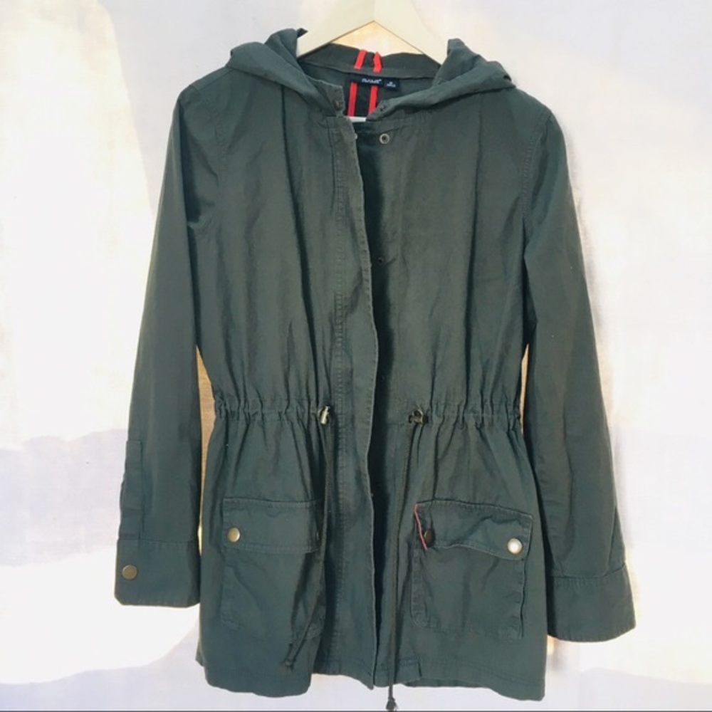 Army Green Anorak Jacket